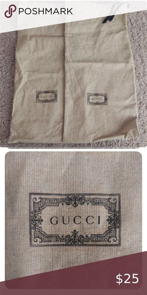 gucci dust bag for sale|Gucci dust bag for belt.